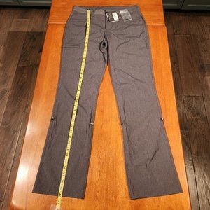 Eddie Bauer, Women's size 8, NWT, Horizon Active Pant, Heather grey